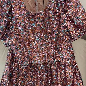 Zara Girl Sequins dress